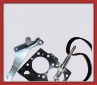 Bougie, kit de distribution, support, durite, joint, courroie, pieces moteur